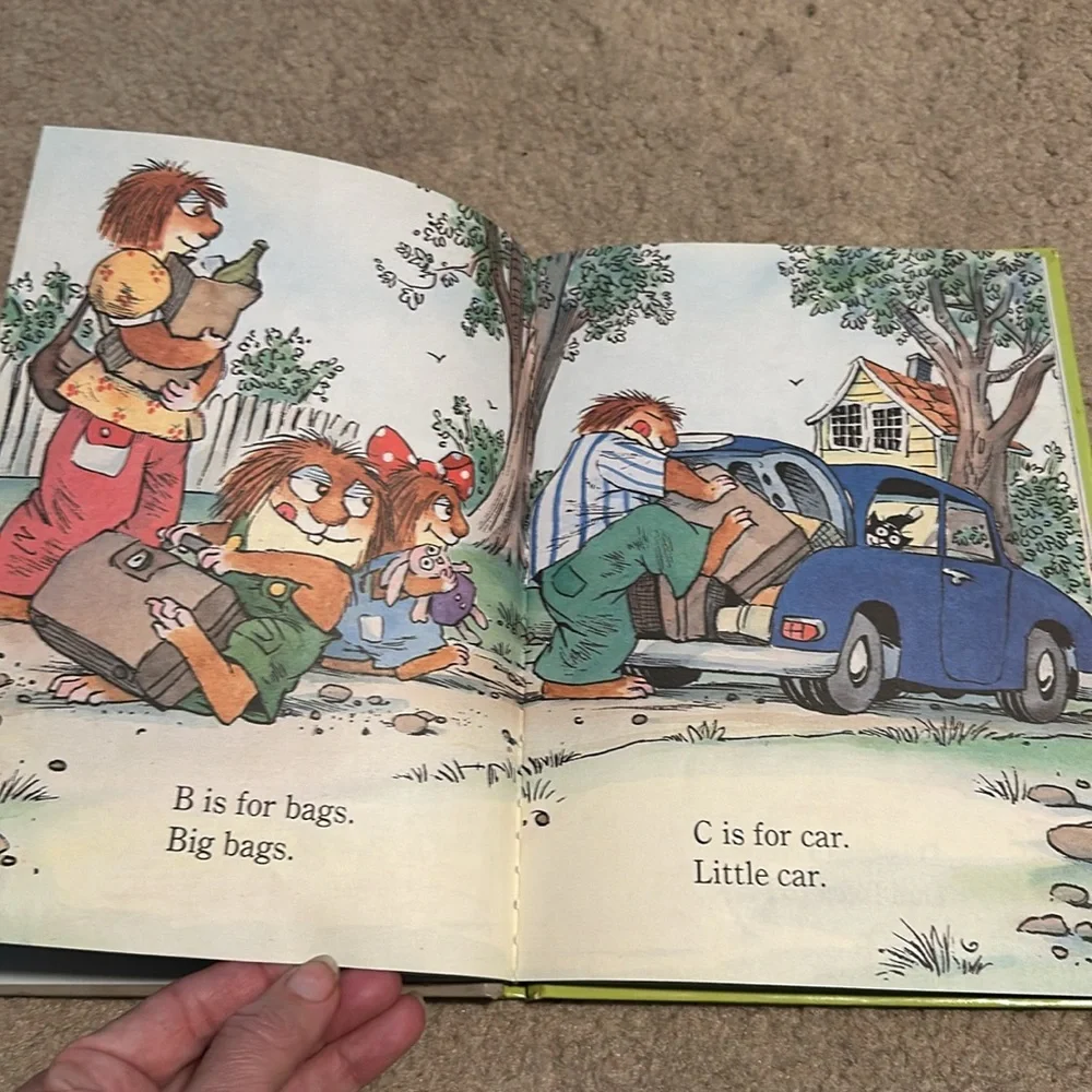 Mercer Mayer Vintage Book Lot 4 Little Critter Golden Shape Book 1982